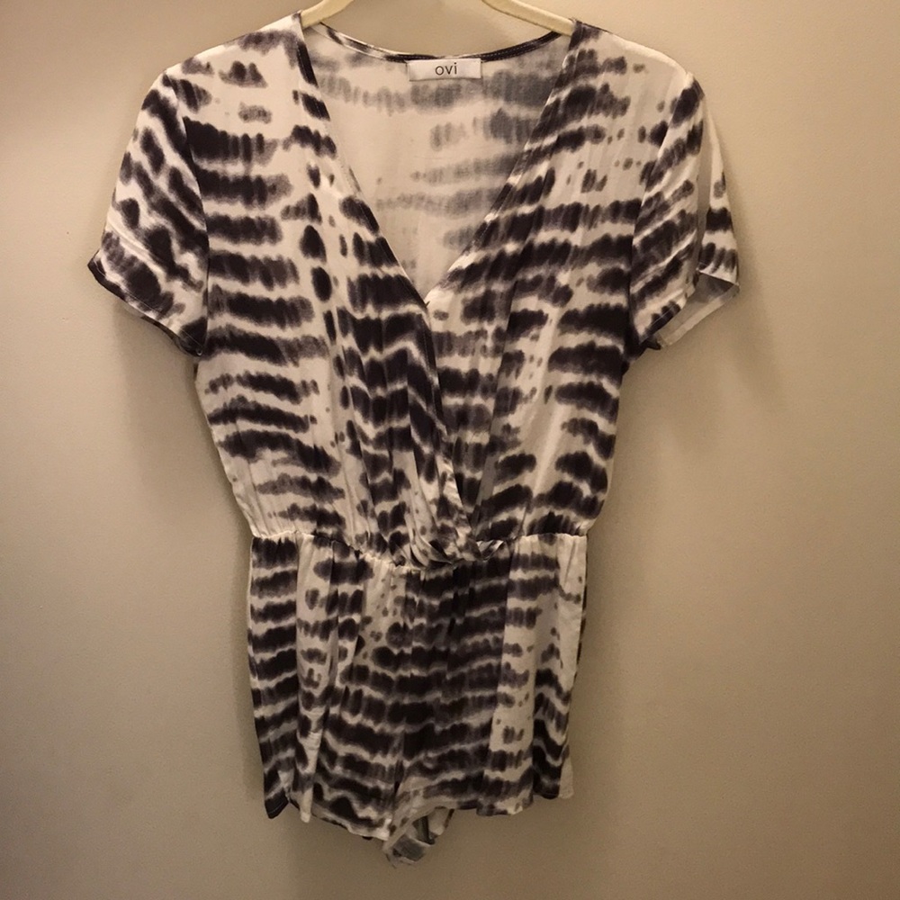 OVI short sleeved romper